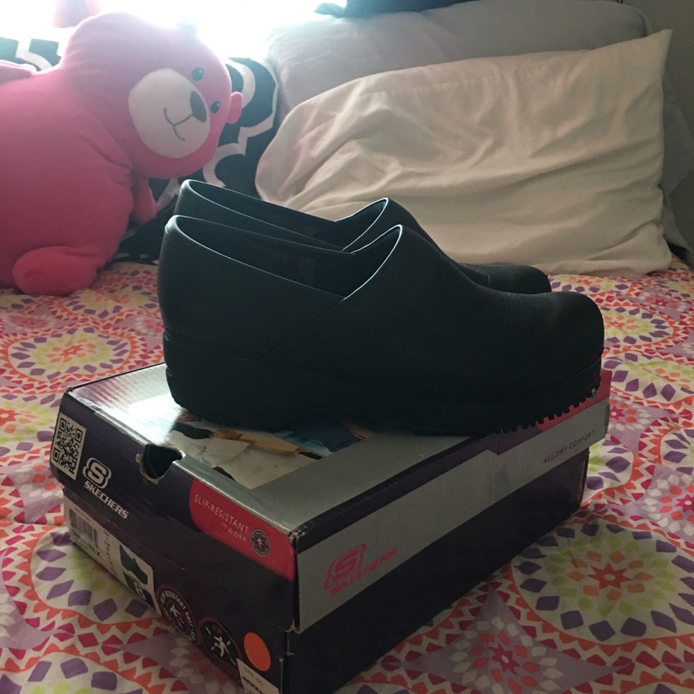 Black clogs